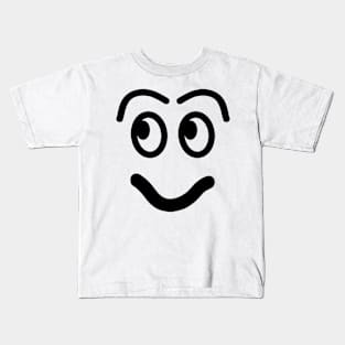 Funny face - smiley. Kids T-Shirt